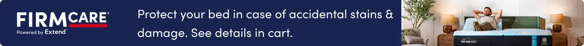 Protect your mattress from accidental stains and damage with the FirmCare mattress protection plan