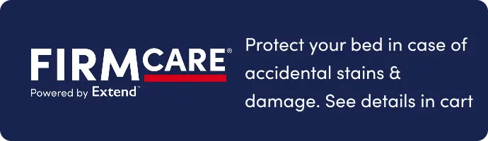 Protect your mattress from accidental stains and damage with the FirmCare mattress protection plan