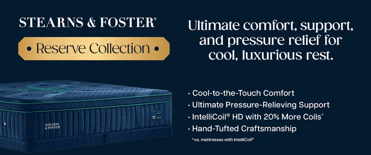 Stearns & Foster Reserve luxury mattress support
